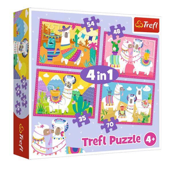 Cuy Games - INFANTIL - 4 IN 1 ALPACAS -