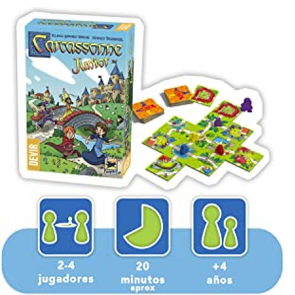 Cuy Games - CARCASSONNE JUNIOR -