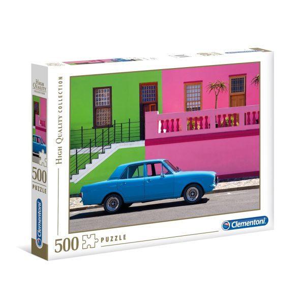 500 PIEZAS – THE BLUE CAR