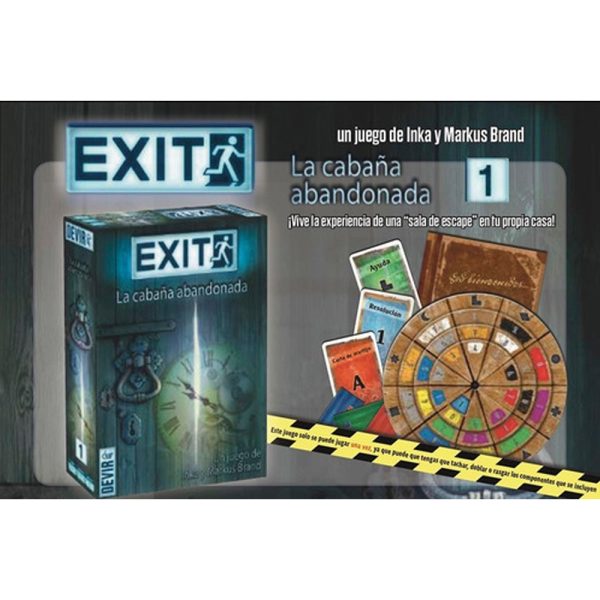 Cuy Games - EXIT EL JUEGO - LA CABAÑA ABANDONADA -