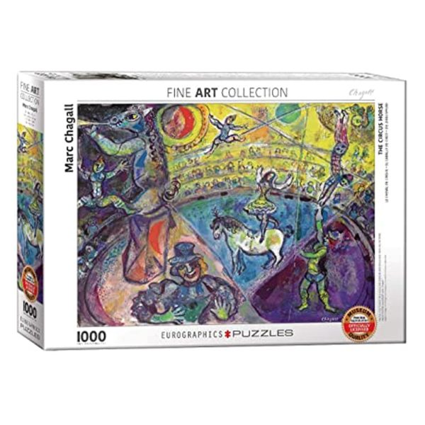 Cuy Games - 1000 PIEZAS - Chagall - Le Cheval de Cirque -