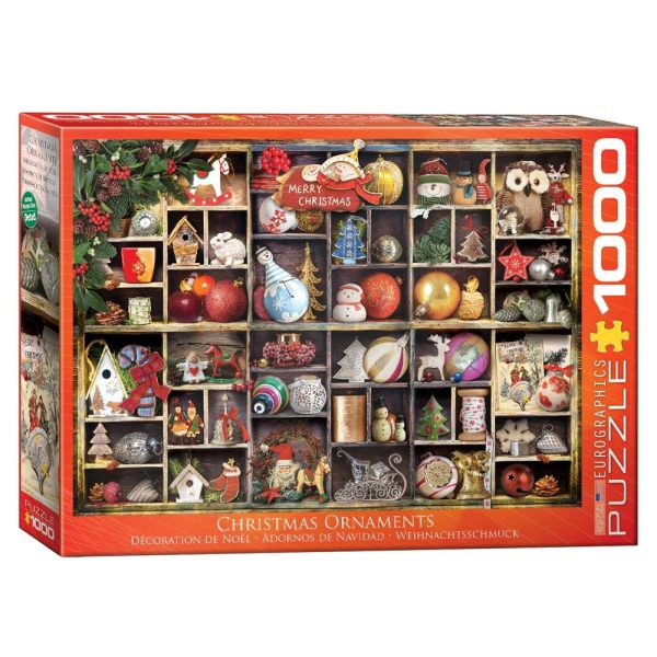 Cuy Games - 1000 PIEZAS - Christmas Ornaments -