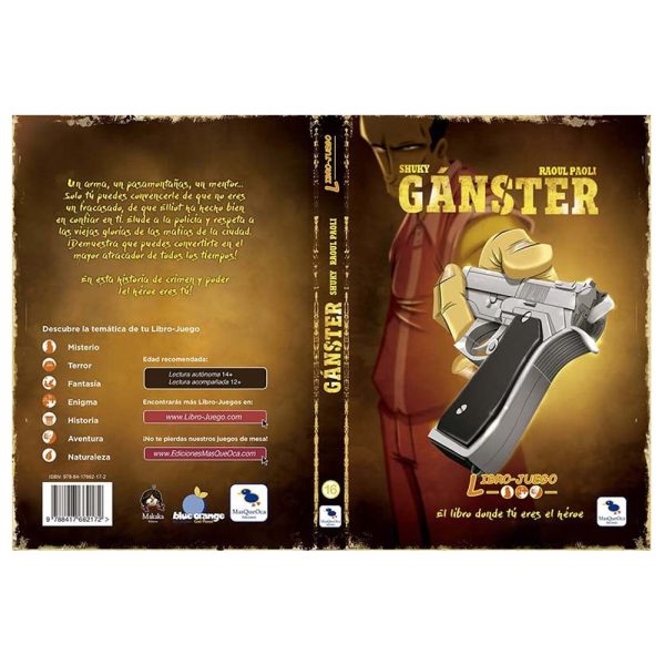 Cuy Games - LIBRO JUEGO: GANSTER -