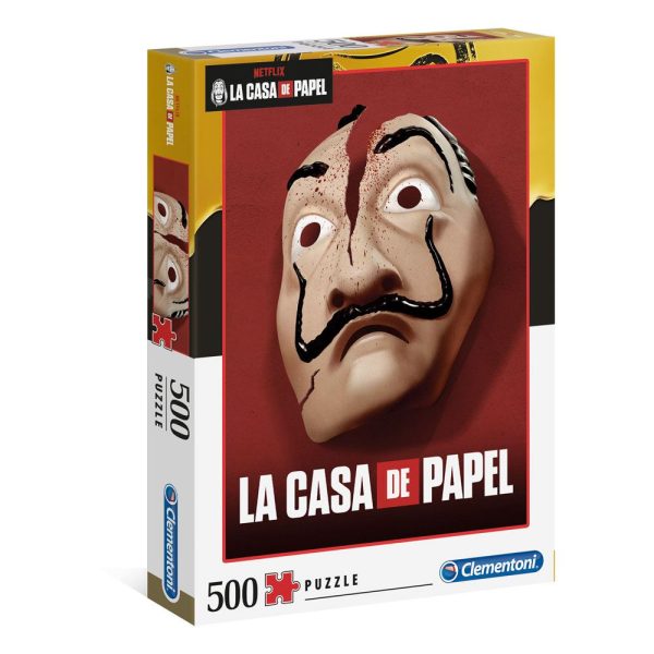 Cuy Games - 500 PIEZAS - LA CASA DE PAPEL MASCARA -