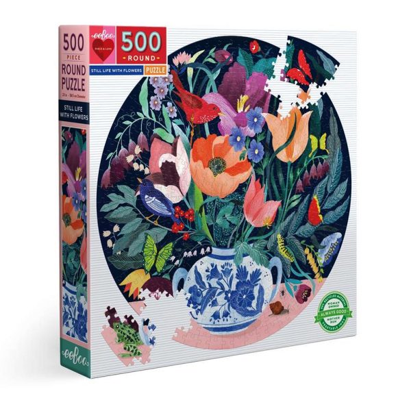 Cuy Games - 500 PIEZAS - STILL LIFE WITH FLOWERS -