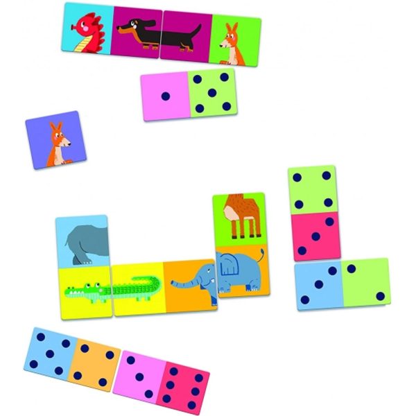 Cuy Games - DOMINO, NUMEROS Y ANIMALES - JUGANDO APRENDO -