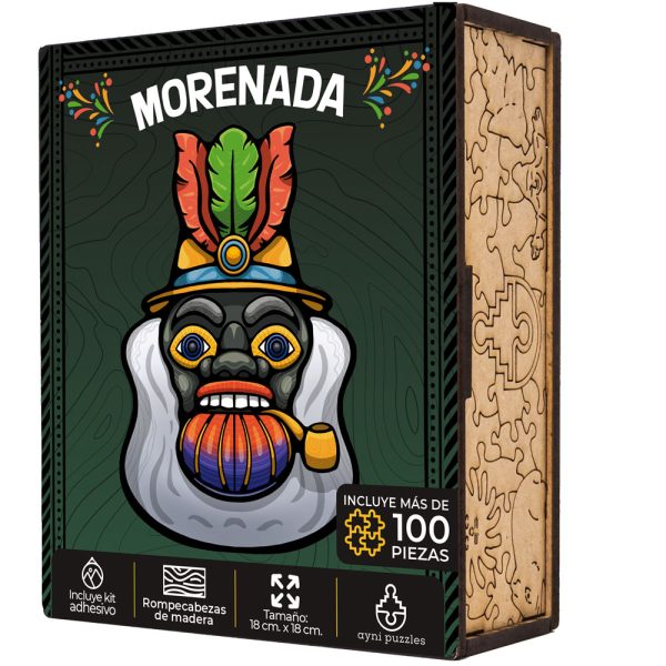 100 PIEZAS – MORENADA – MASCARAS DEL PERU