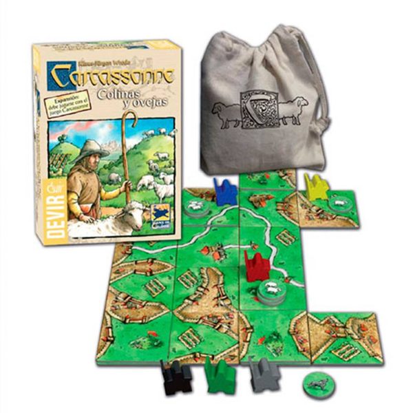 Cuy Games - CARCASSONNE COLINAS Y OVEJAS -