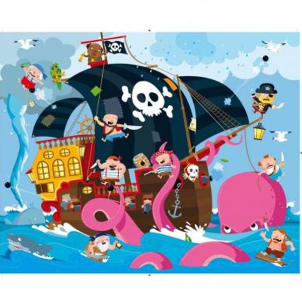 Cuy Games - PIRATAS - LIBRO + PUZZLE -