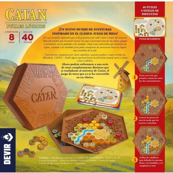 Cuy Games - CATAN PUZZLES LOGICOS -