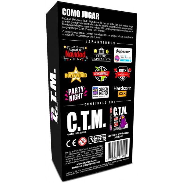 Cuy Games - BIG BOX RE C.T.M -