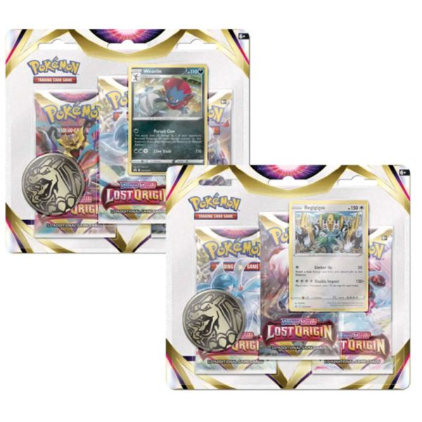 Cuy Games - POKEMON 3 PACK BLISTER - LOST ORIGIN -