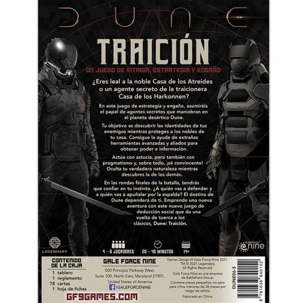 Cuy Games - DUNE: TRAICION -