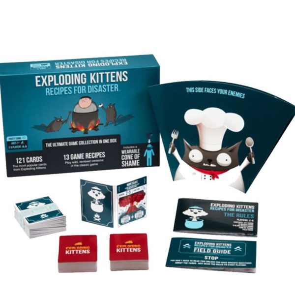 Cuy Games - EXPLODING KITTENS: RECETAS DEL DESASTRE -