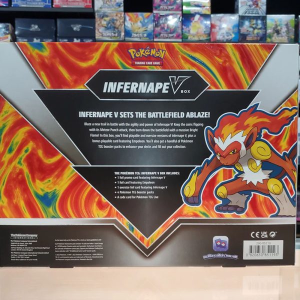 Cuy Games - POKEMON TCG: INFERNAPE V BOX -