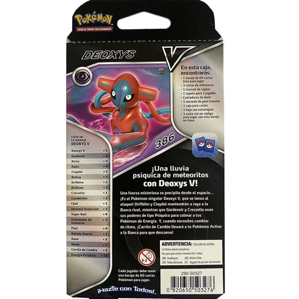 Cuy Games - POKEMON - BATTLE DECK DEOXYS V / ZERAORA V -