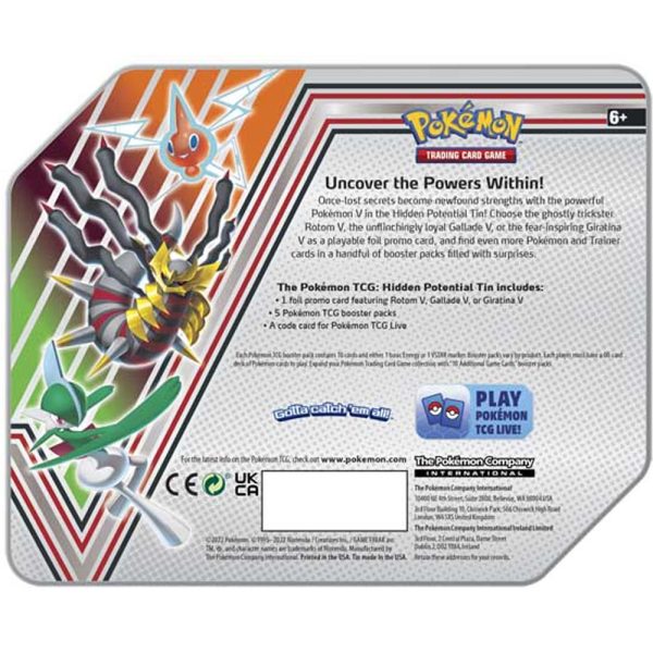 Cuy Games - POKEMON - POKEMON HIDDEN POTENTIAL TIN (INGLES) -