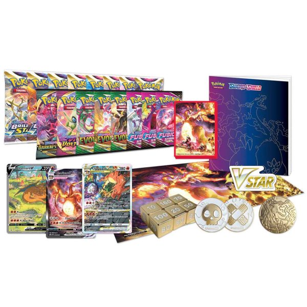 Cuy Games - POKEMON SWORD AND SHIELD ULTRA PREMIUM COLLECTION CHARIZARD -