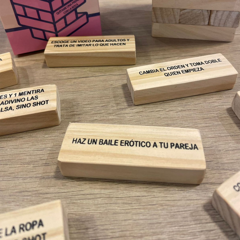 JENGA TORRE DEL AMOR - Cuy Games