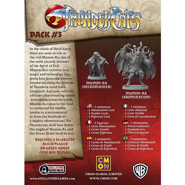 Cuy Games - ZOMBICIDE THUNDERCATS PACK 3 -