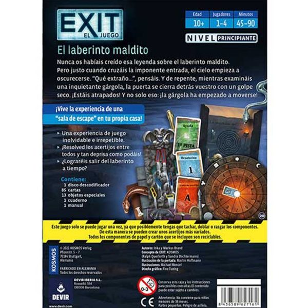 Cuy Games - EXIT EL LABERINTO MALDITO -