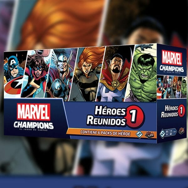 Cuy Games - MARVEL CHAMPIONS HEROES REUNIDOS 1 -