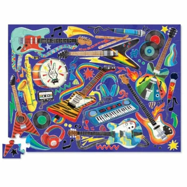 Cuy Games - 72 PIEZAS PUZZLE ROCK N ROLL -