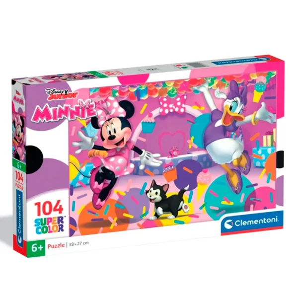 25054 MINNIE - 104 PIEZAS SUPER COLOR