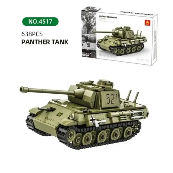 4517 PANTHER TANK - 638 PIEZAS