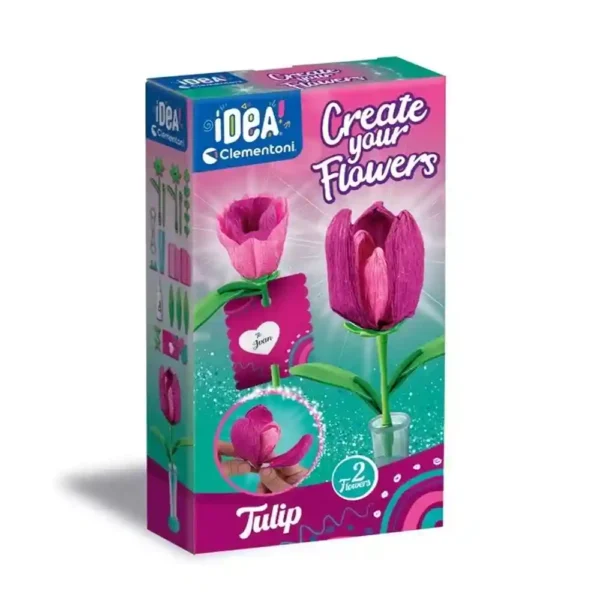 18878 CREA TU FLOR TULIPAN - 25 PIEZAS