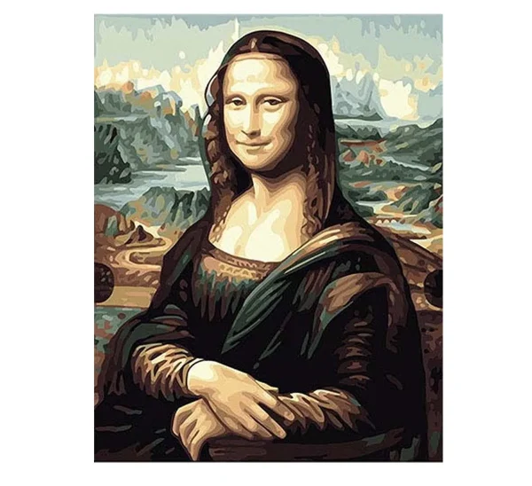 Cuy Games - CUADRO PINTURA AL OLEO - MONA LISA 40X50 -