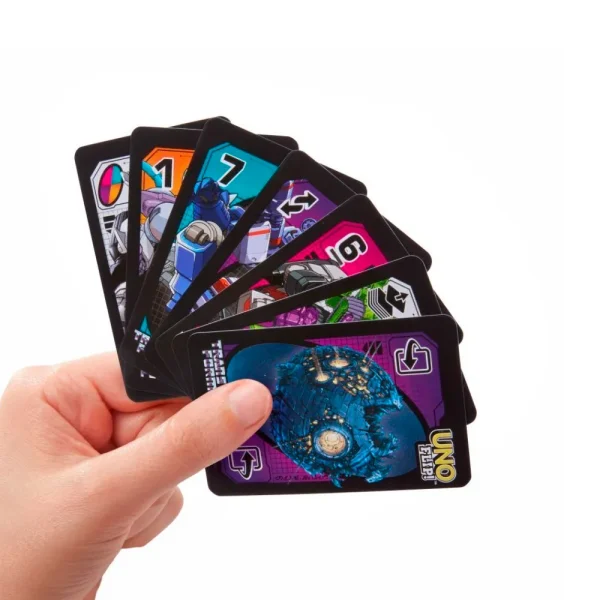 Cuy Games - CARTAS UNO FLIP TRANSFORMERS -