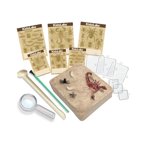 Cuy Games - KIDZ LABS - CREEPY CRAWLY DIGGING KIT -