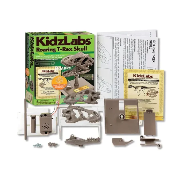 Cuy Games - KIDZ LABS - ROARING T-REX SKULL -