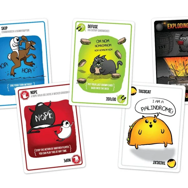 Cuy Games - EXPLODING KITTENS - EL BIEN CONTRA EL MAL -