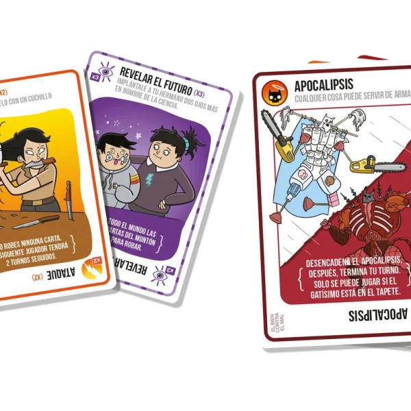 Cuy Games - EXPLODING KITTENS - EL BIEN CONTRA EL MAL -