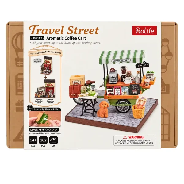 DG182 AROMATIC COFFEE CART