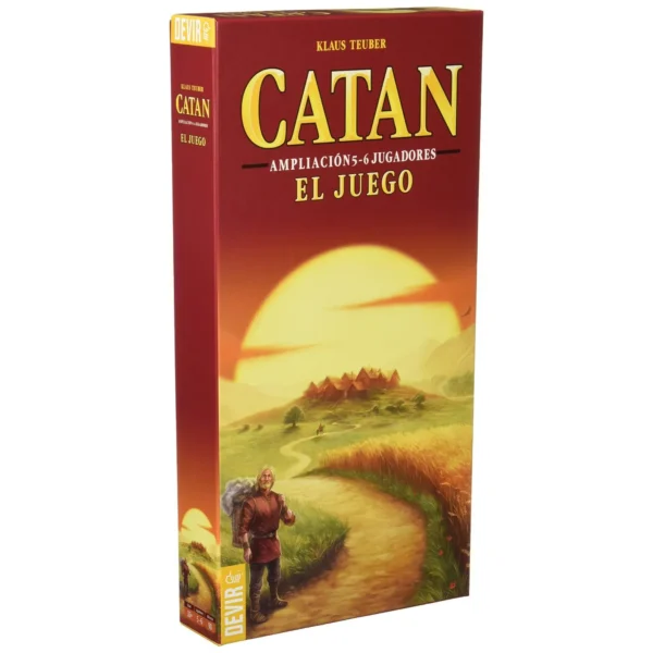 CATAN EL JUEGO AMPLIACION 5-6 JUGADORES