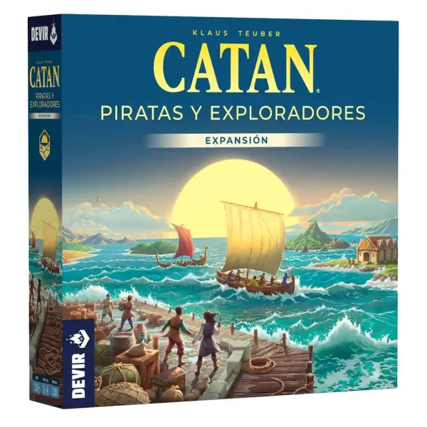 CATAN - PIRATAS Y EXPLORADORES EXPANSION