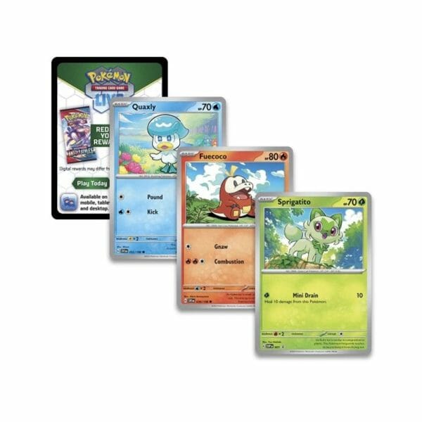 Cuy Games - POKEMON TCG - COLECCION PALDEA - QUAXLY -