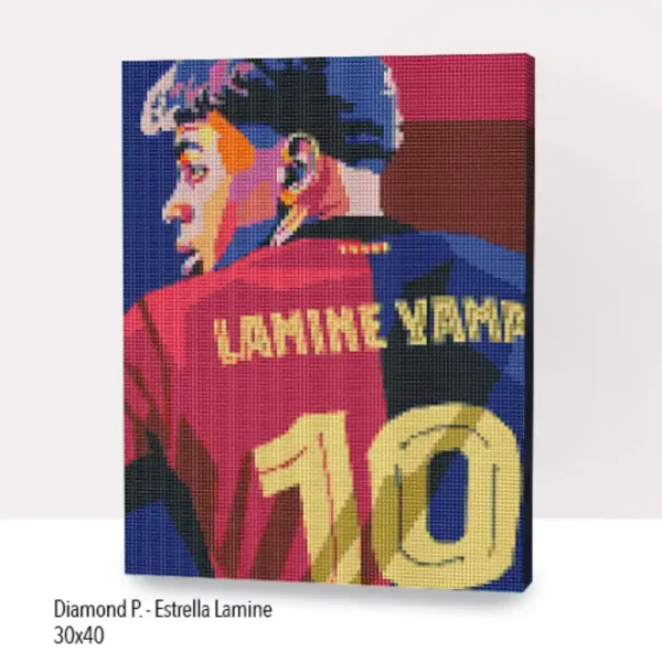 ESTRELLA LAMINE LIENZO DIAMOND 30X40