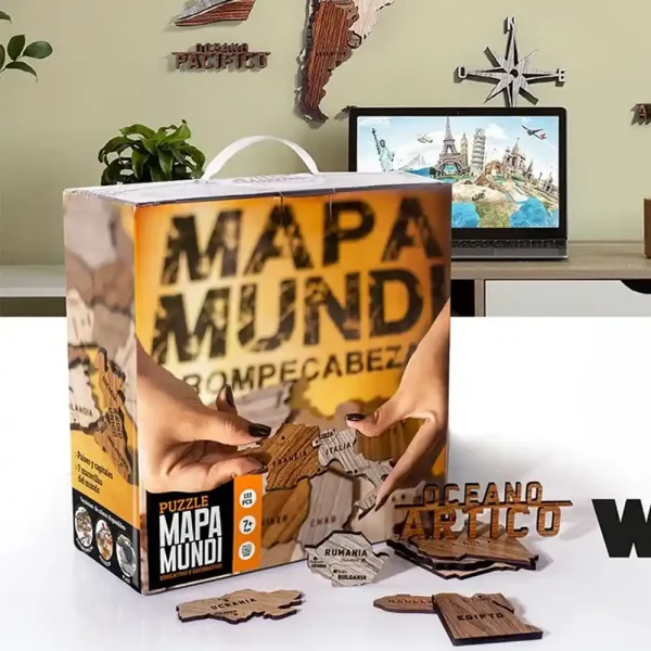 PUZZLE MAPA MUNDI - XG - ED. ESPECIAL