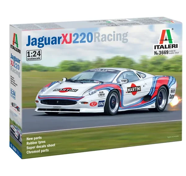 MODELO 1:24 JAGUAR XJ 220 RACING
