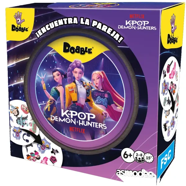 DOBBLE K-POP DEMON HUNTERS