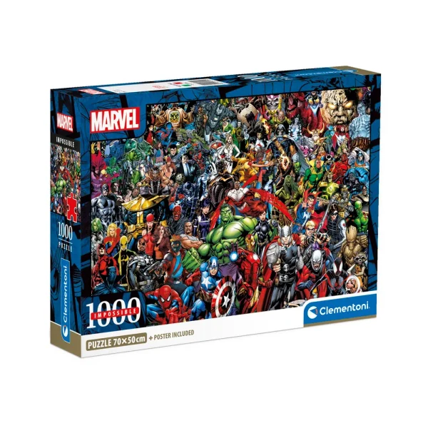 Cuy Games - 1000 PIEZAS - MARVEL UNIVERSE IMPOSSIBLE 39709 -