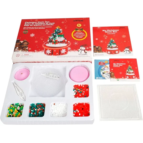 Cuy Games - FUSE BEADS KIT NAVIDAD MUSICAL 5MM -