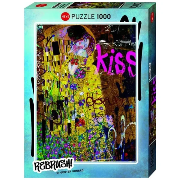 1000 PIEZAS - REBRUSH, THE KISS OF LOVERS
