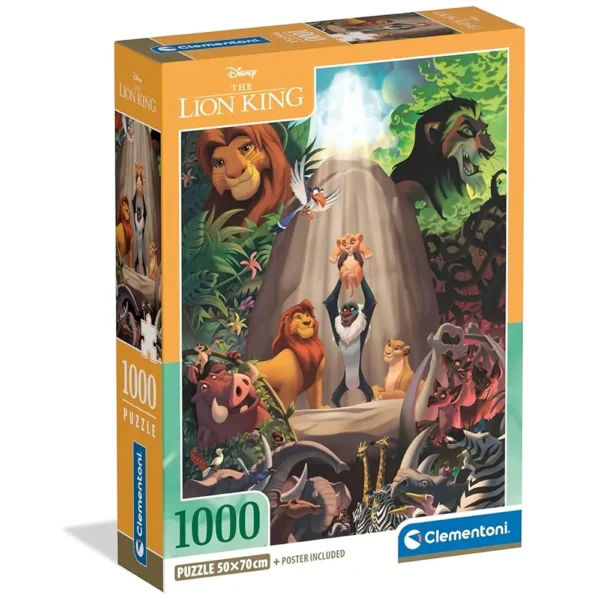 39902 EL REY LEON - 1000 PIEZAS
