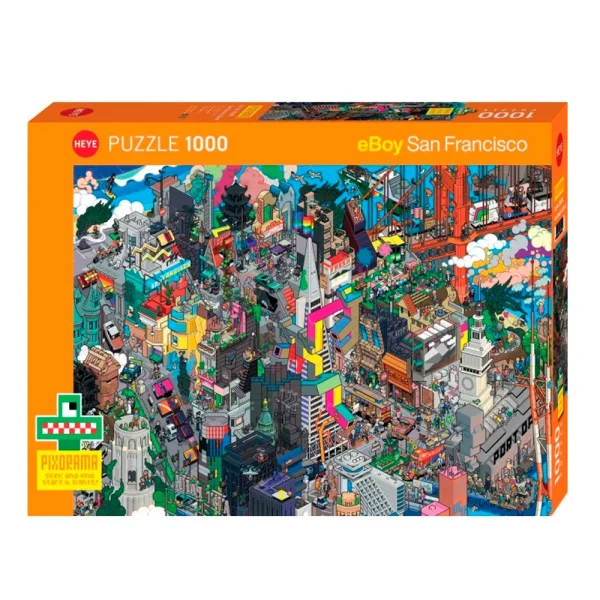 EBOY SAN FRANCISCO QUEST - 1000 PIEZAS