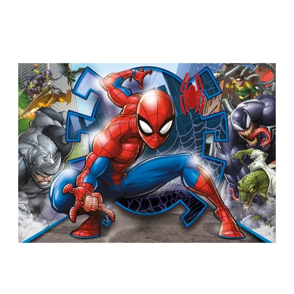 Cuy Games - 104 PIEZAS - SPIDERMAN SUPERCOLOR -